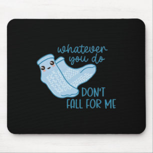 Nurse CNA Fall Risk Healthcare Worker Patient Tran Mouse Mat