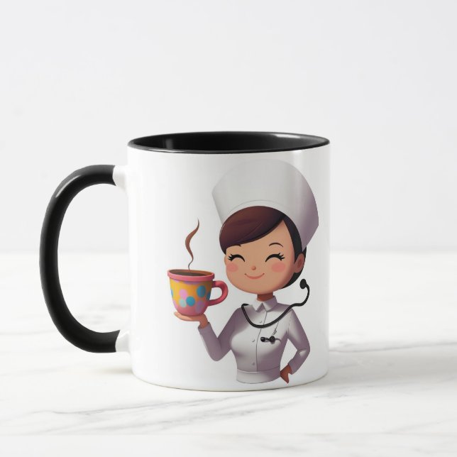 Nurse Coffee Lover Mug (Left)