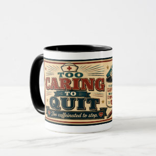 Nurse Coffee Lover Mug Gift Funny Quote