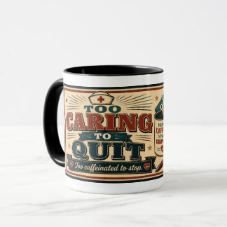 Nurse Coffee Lover Mug Gift Funny Quote