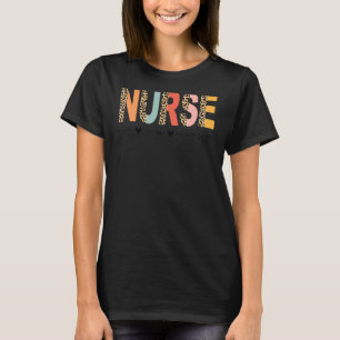Nurse Coffee Scrubs And Rubber Gloves Nursing T-Shirt