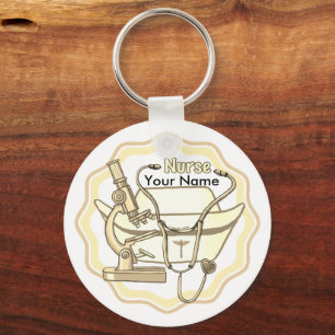 Nurse Collage  Key Ring