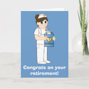 Nurse: Congratulations on Your Retirement Card