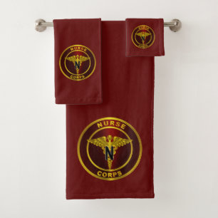 Nurse Corps  Bath Towel Set