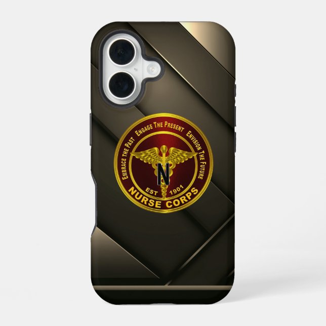 Nurse Corps  iPhone 16 Case (Back)