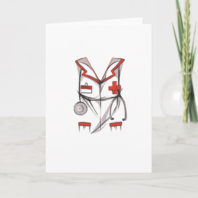 Nurse Costume Card (Front)