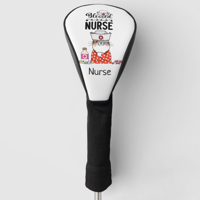 Nurse Crew  Golf Head Cover (Front)