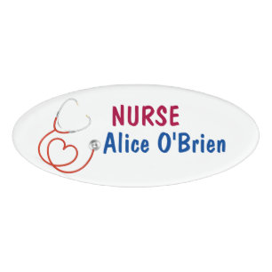 Nurse Custom  Name Tag