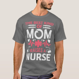 Nurse Daughter Gift to Mum Mothers Day 2022 Distre T-Shirt