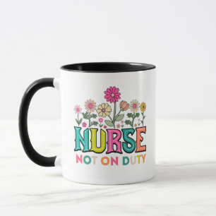nurse day off, funny nurse saying, nurse aesthetic mug