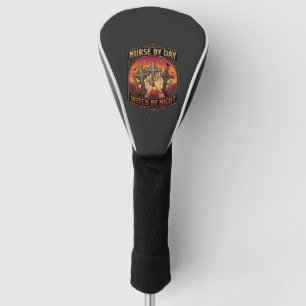 Nurse Day Witch Night Cross Hands Halloween_1 Golf Head Cover