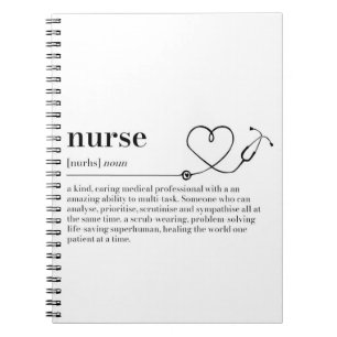 Nurse Definition Notebook