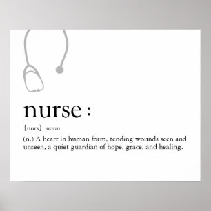 Nurse Definition Poster