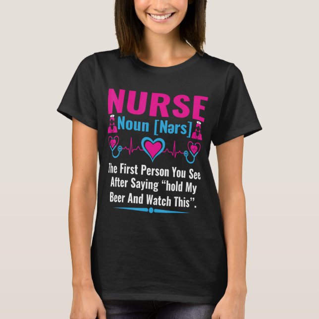 Nurse Definition T-Shirt (Front)
