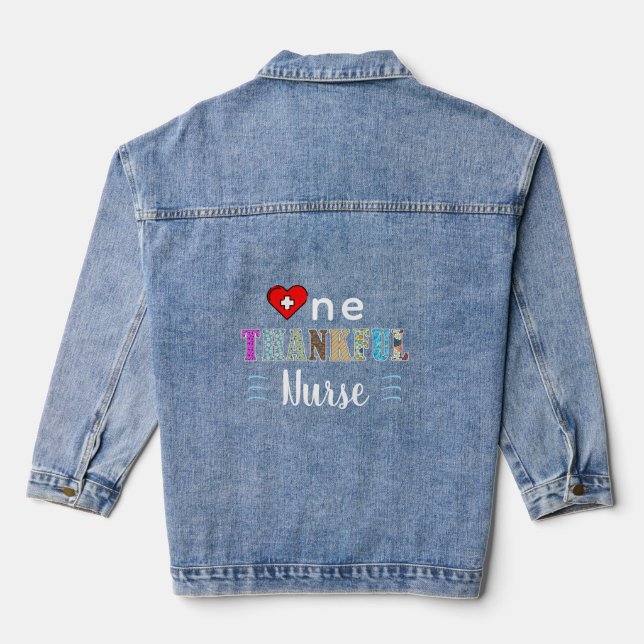 Nurse Denim Jacket (Back)