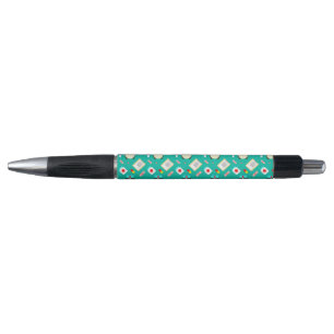 Nurse design pattern black ink pen