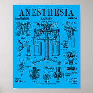 Nurse Doctor Anaesthesia Medical Anaesthetist Poster