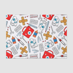 Nurse, Doctor, Medical, Healthcare Themed Tissue Paper