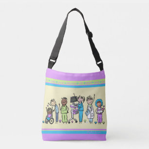 Nurse Doctor Medical Person Over the Shoulder Bag