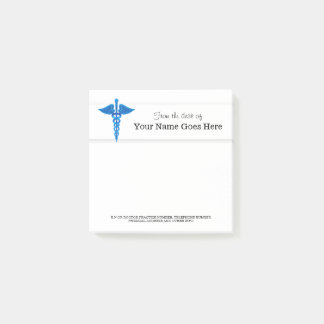 Nurse Doctor Medical rep name desk note organiser