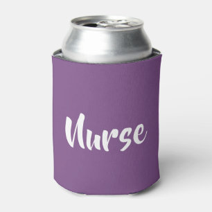 Nurse drink holder can cooler