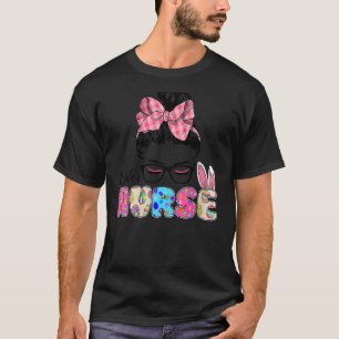 Nurse Easter Egg Hunting Rabbit Rn Easter Day Bunn T-Shirt