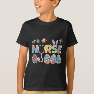 Nurse Easter Egg Hunting Spring Nursing Rn Men Wom T-Shirt