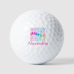 Nurse Elegant Colour Golf Balls