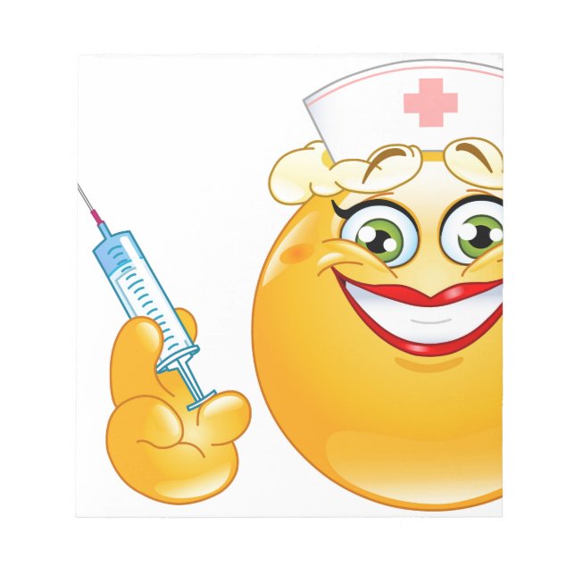 nurse emoji notepad (Front)