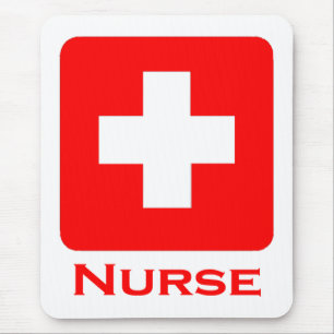 Nurse-English Mouse Mat