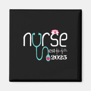 Nurse Est 2025 Rn Nursing School Graduation Gradua Magnet