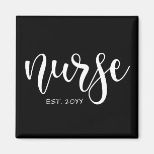 Nurse Est Custom Year Student Nurse RN graduation Magnet