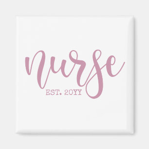 Nurse Est Custom Year Student Nurse RN graduation Magnet