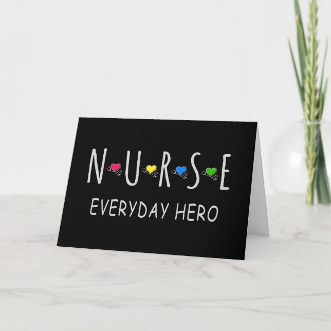 Nurse Everyday Hero Card (Front)