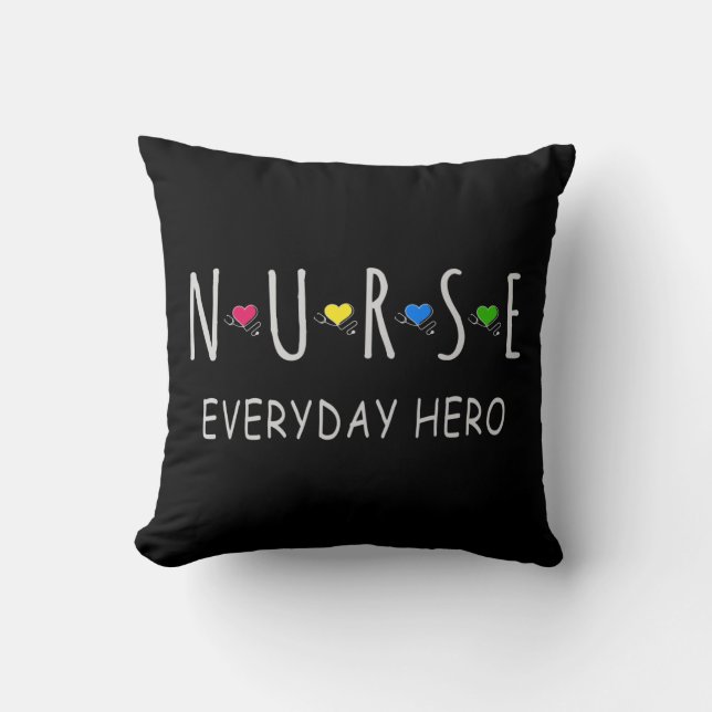 Nurse Everyday Hero Cushion (Front)