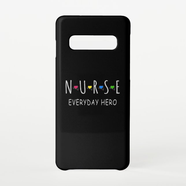 Nurse Everyday Hero Samsung Galaxy Case (Back)