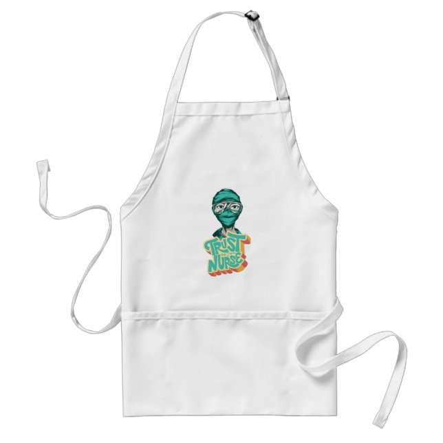 Nurse Face Mask Quote Standard Apron (Front)