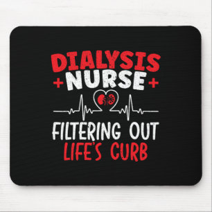 Nurse Filtering Heartbeat Mouse Mat