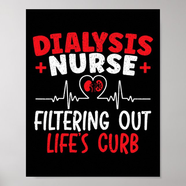 Nurse Filtering Heartbeat  Poster (Front)