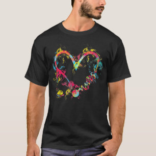 Nurse Flaming Heart T-Shirt