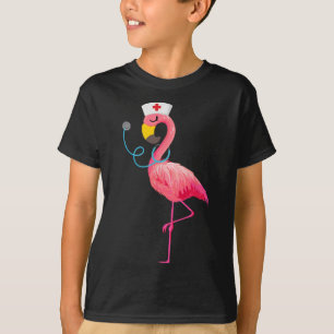 Nurse Flamingo - Funny Flamingo Lover Nursing T-Shirt