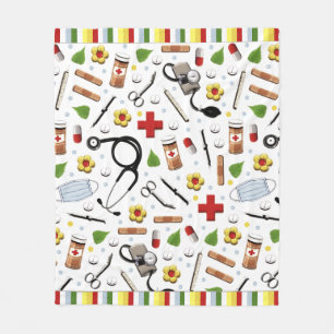Nurse Fleece Blanket