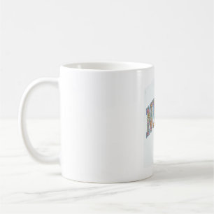 Nurse Floral Varsity Lettering Shirt Design_1 Coffee Mug