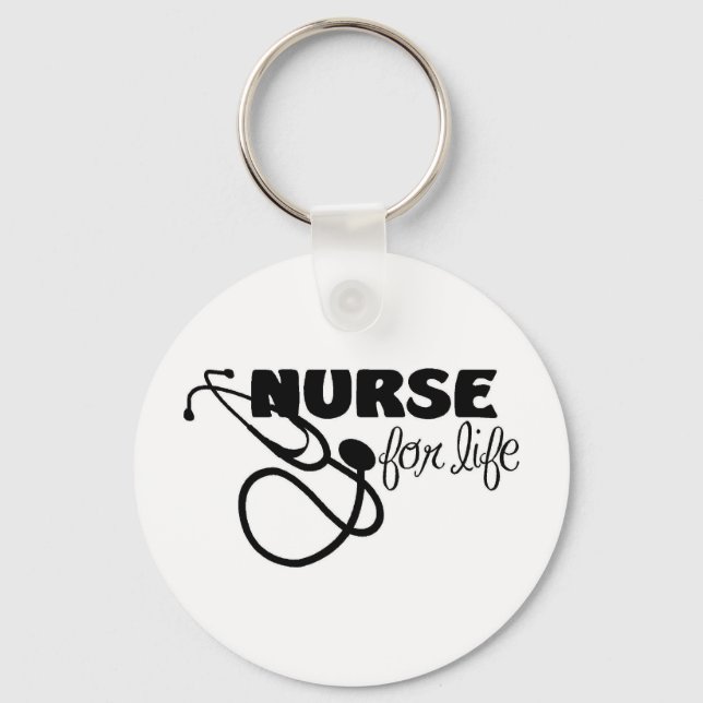 Nurse for Life Key Ring (Front)