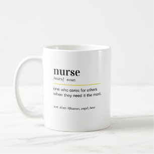 Nurse Funny Definition Gift Coffee Mug