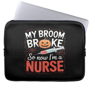 Nurse Funny Halloween Nursing Essential T-Shirt_1 Laptop Sleeve