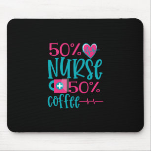 Nurse Gift   50 Nurse 50 Coffee Mouse Mat