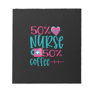 Nurse Gift 50 Nurse 50 Coffee Notepad