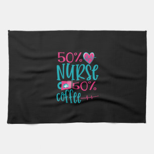 Nurse Gift 50 Nurse 50 Coffee Tea Towel