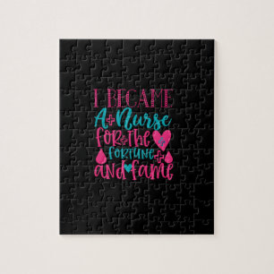 Nurse Gift Became A Nurse For The Fortune Jigsaw Puzzle